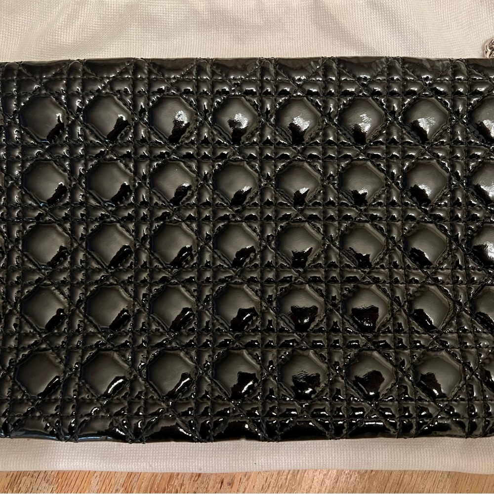 Christian Dior Cannage Clutch leather bag
